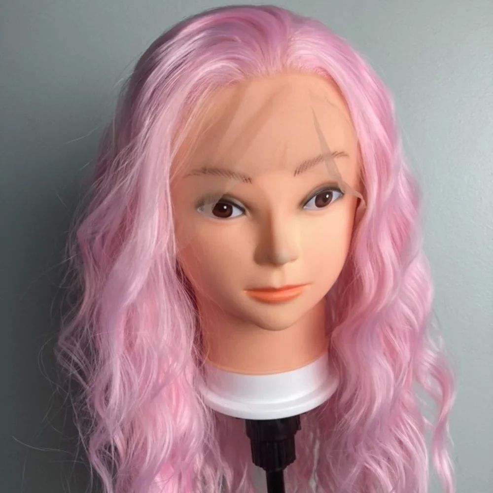 Light Pink Wig Lace Front Wig
